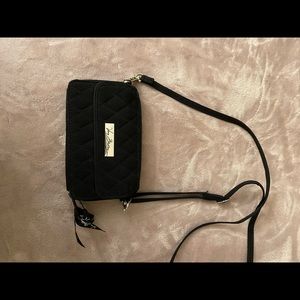 Black Vera Bradley Crossbody Wallet